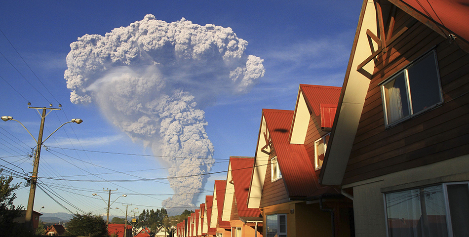 Increíble: Así fue la erupción del Calbuco