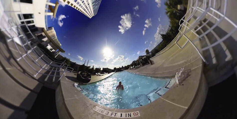 La actioncam se se pone 360