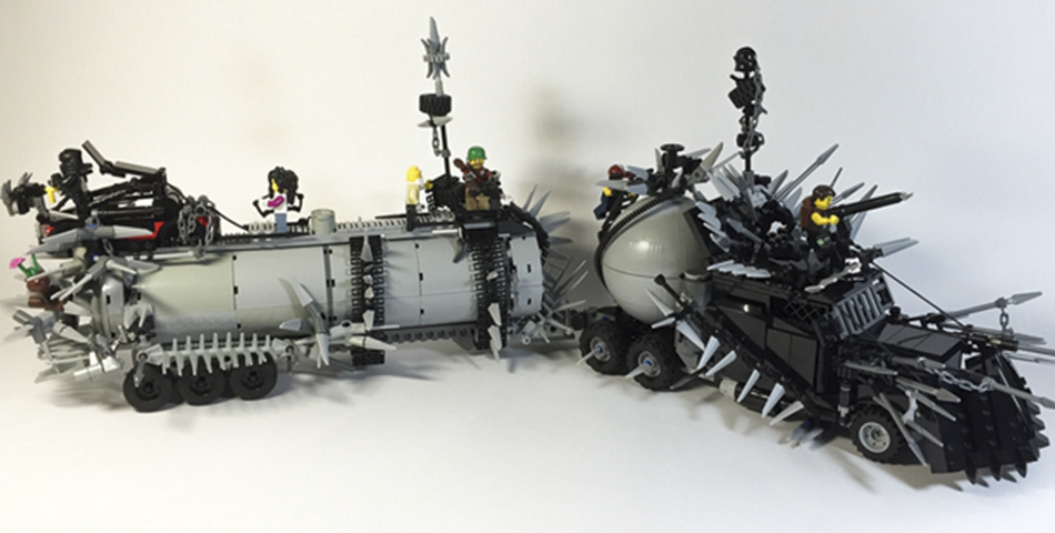 Los autos de Mad Max en LEGO