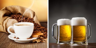 ¿Qué le pasa a tu cerebro al tomar cerveza o café?