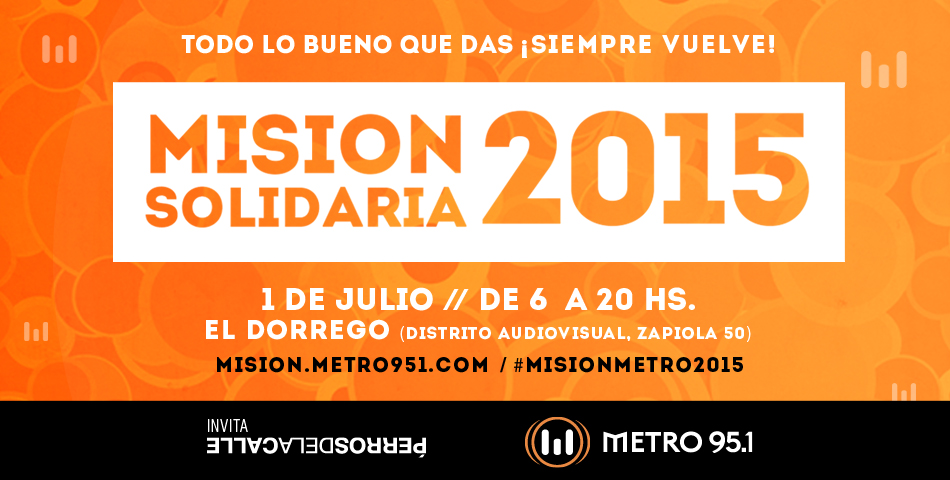 Misión Metro 2015: Cómo llegar