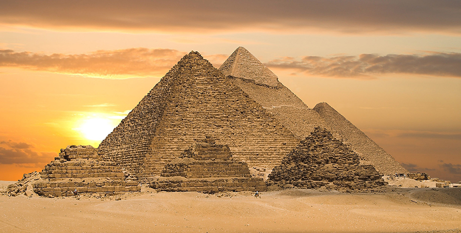 Las Pirámides de Egipto desde el espacio
