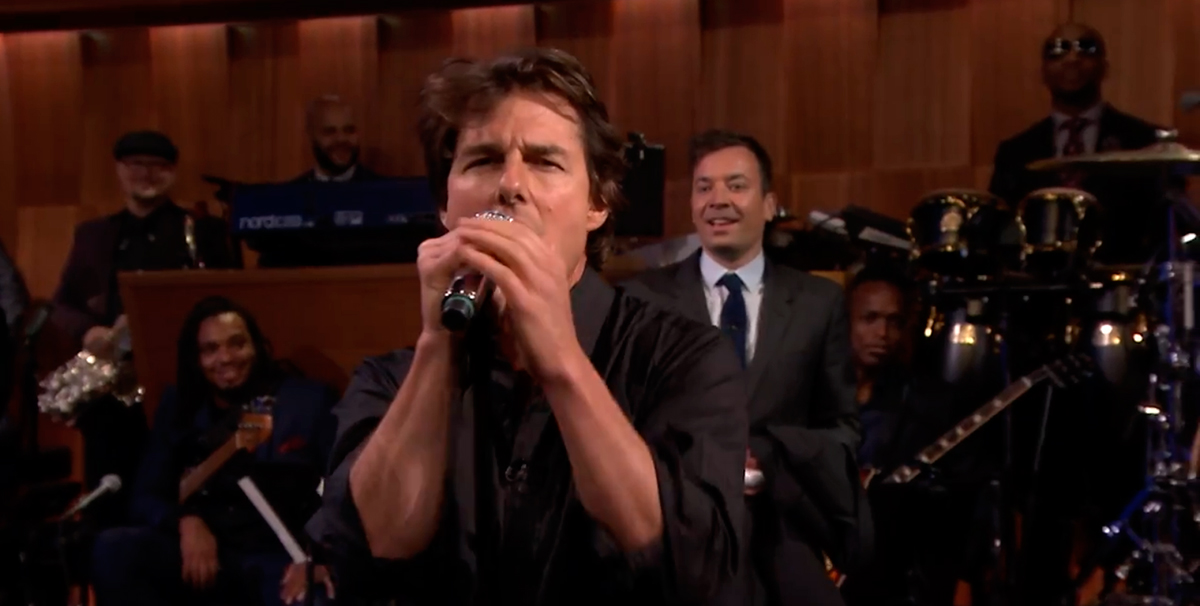 Cantar no es imposible para Tom Cruise