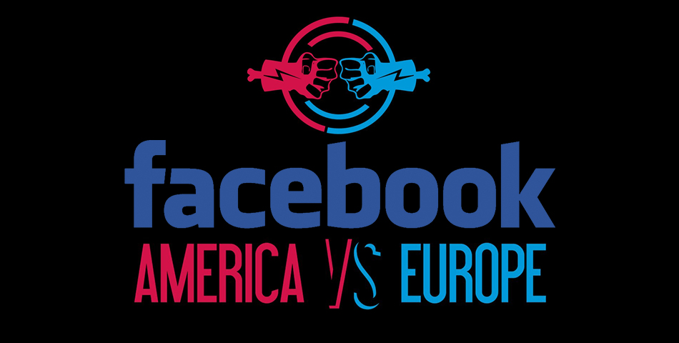 La audiencia de Facebook en América y Europa