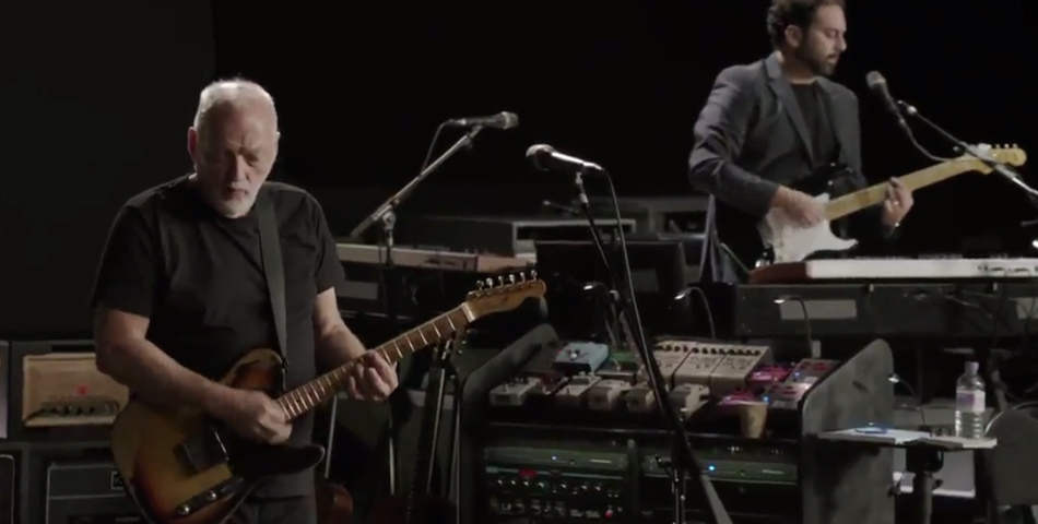David Gilmour presentó video