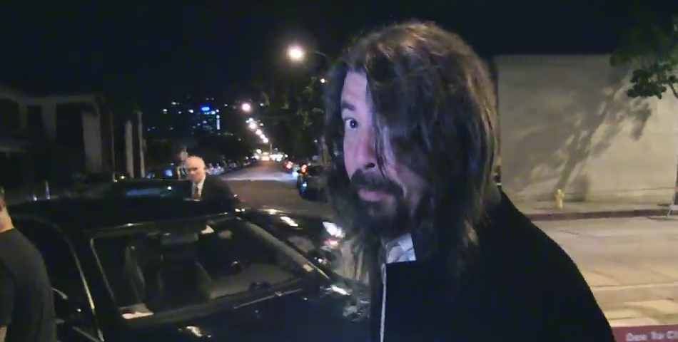 Dave Grohl se enojó