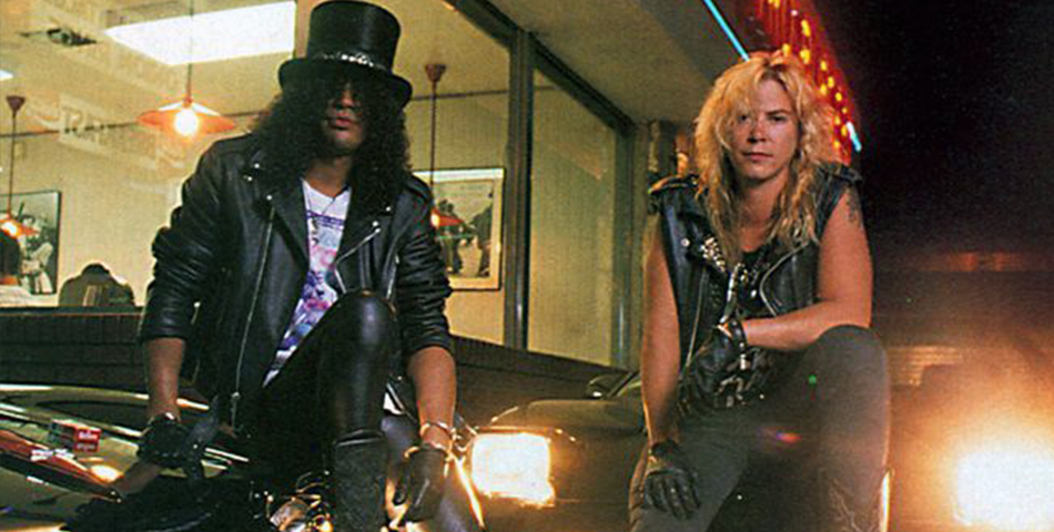 Slash y Duff McKagan juntos