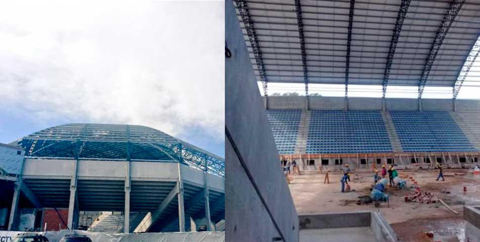 Crearon un nuevo estadio para 15.000 personas