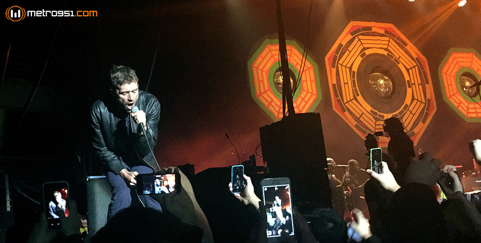 Una noche mágica con Blur en Santiago