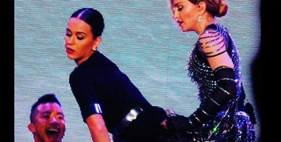 Madonna y Katy Perry se portan mal
