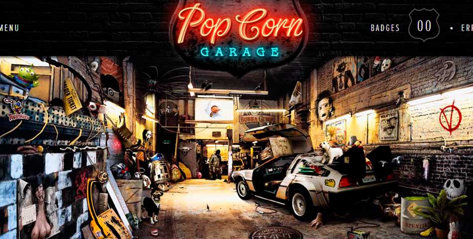 Popcorn Garage, el juego que la rompe