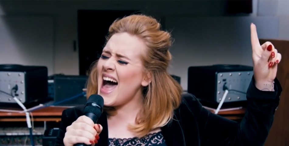 Adele presentó un gran tema
