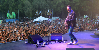 Jorge Drexler cautivó a todo al público mendocino en el Movistar Free Music