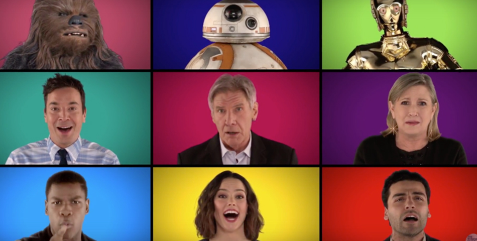 The Force Awakens canta a capella