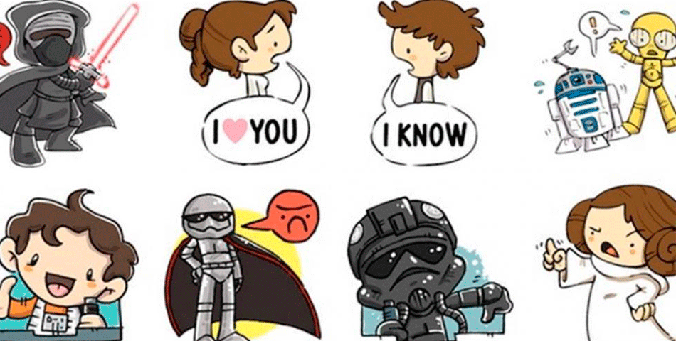 Facebook lanzó los stickers de Star Wars