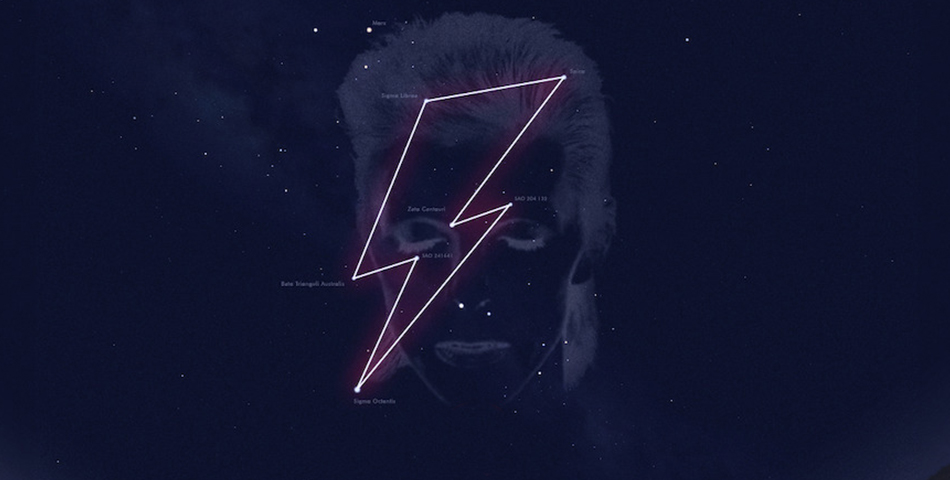 Nace la constelación David Bowie