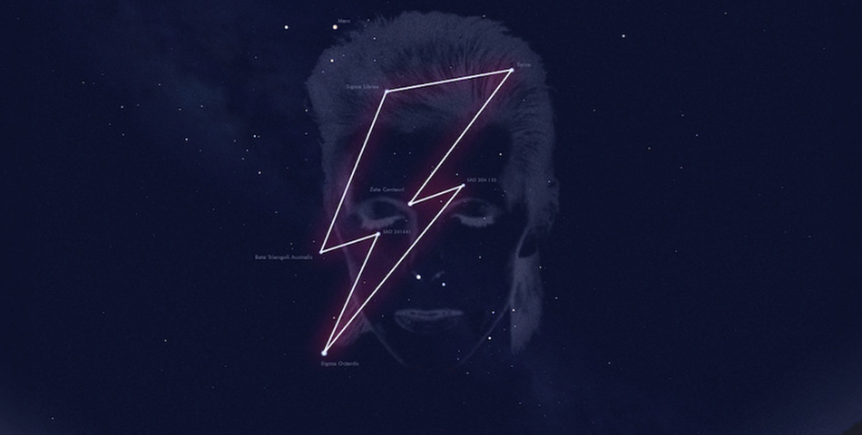 Nace la constelación David Bowie