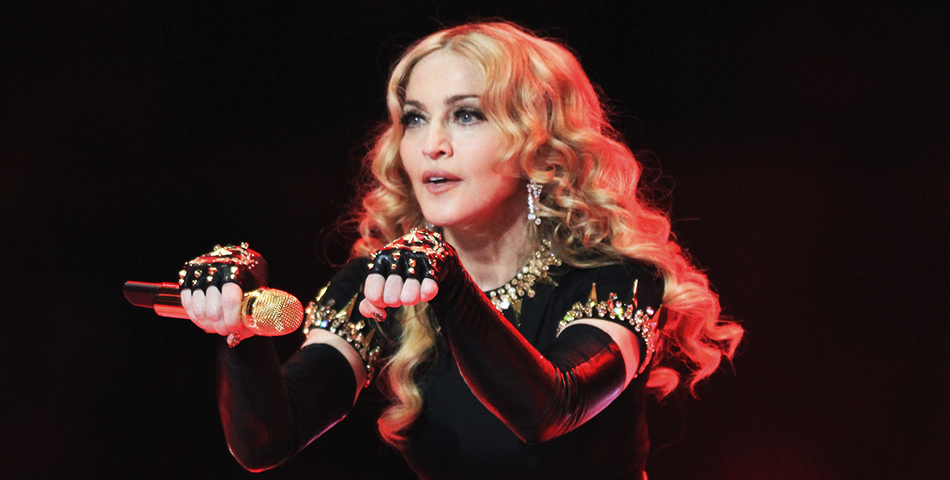 Madonna interpretó Rebel Rebel en vivo