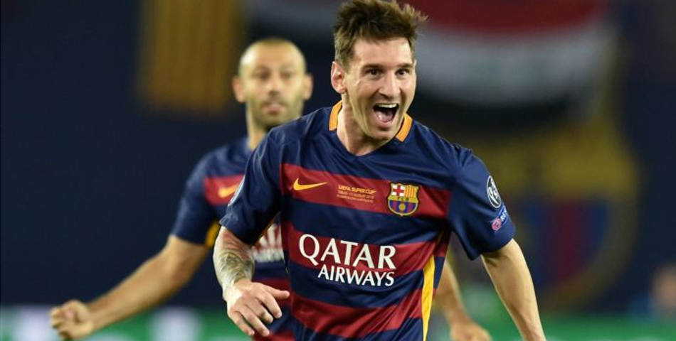 Barcelona homenajeó a Messi