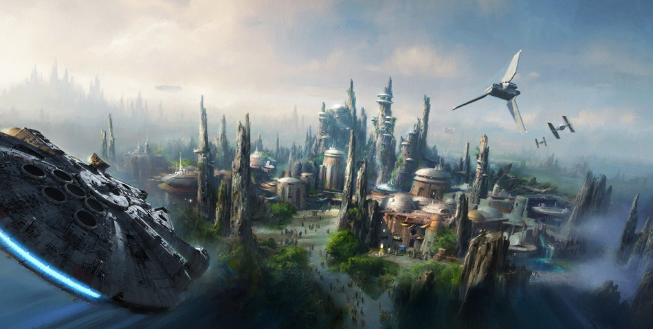Revelan el mapa del nuevo Parque de Star Wars