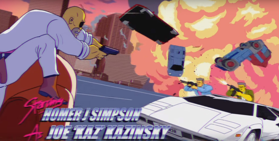 La nueva intro de Los Simpsons homenajea a los 80