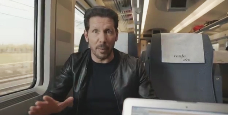 Cholo Simeone protagonista de un spot imperdible