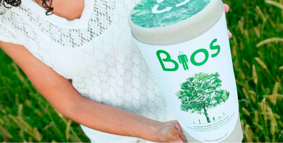 Urnas biodegradables convierten tus cenizas en un árbol