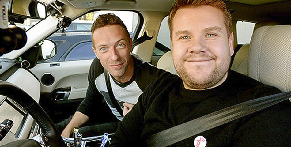 Chris Martin en el ‘Carpool Karaoke’