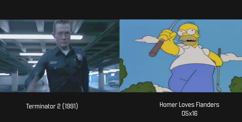 Homenajes de los Simpson al cine