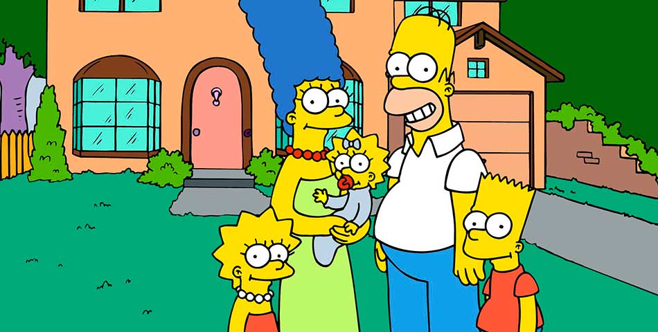 Reunieron 554 capítulos de Los Simpsons en un video 360