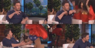 ¡La mujer maravilla hace saltar del sillón a Ben Affleck!