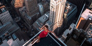 Un desnudo de alto vuelo en Nueva York