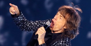 Mirá el look que pegó Mick Jagger en el casamiento de su hijo