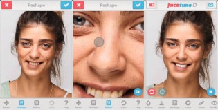Una aplicación perfecciona tu cara en selfies