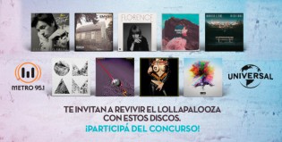 Ganate una colección de discos del Lollapalooza