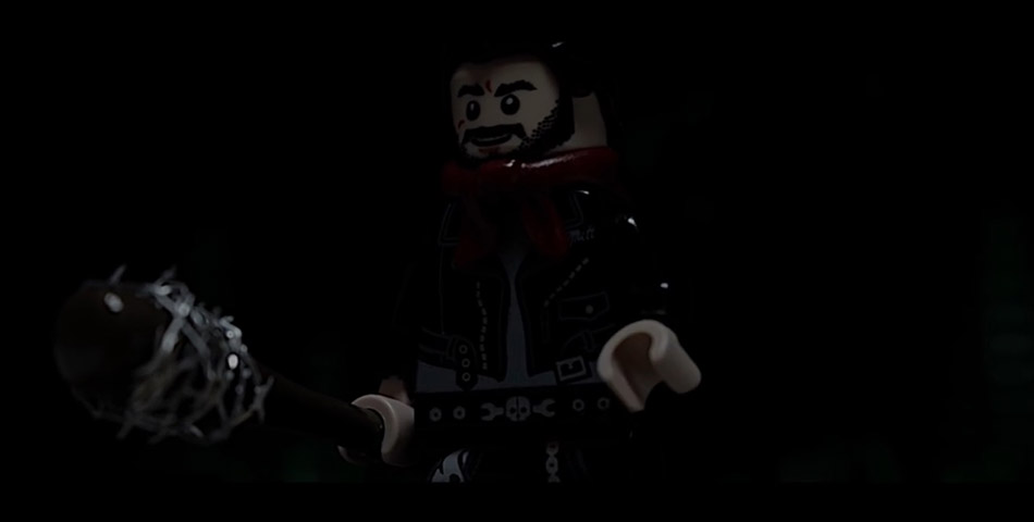 Mirá la versión en LEGO del asesino de “The walking dead”