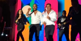 Ricky Martin volvió a tirar un pasito de Menudo