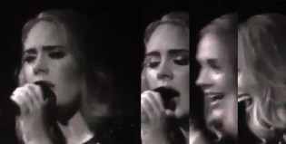 Adele se olvidó la letra de una de sus canciones