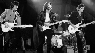 Eric Clapton grabó junto a los Rolling Stones