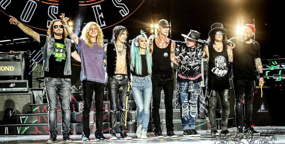 Steven Adler volvió a los Guns