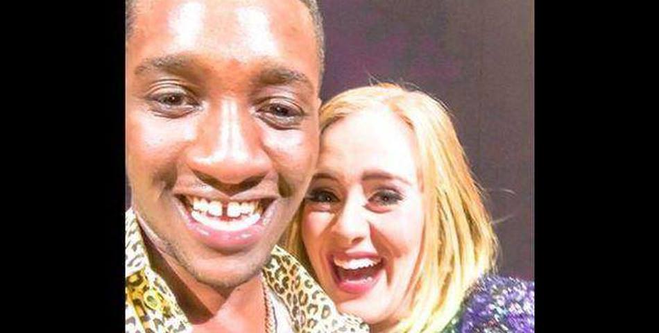 Adele besó a un fan y ésta fue la reacción