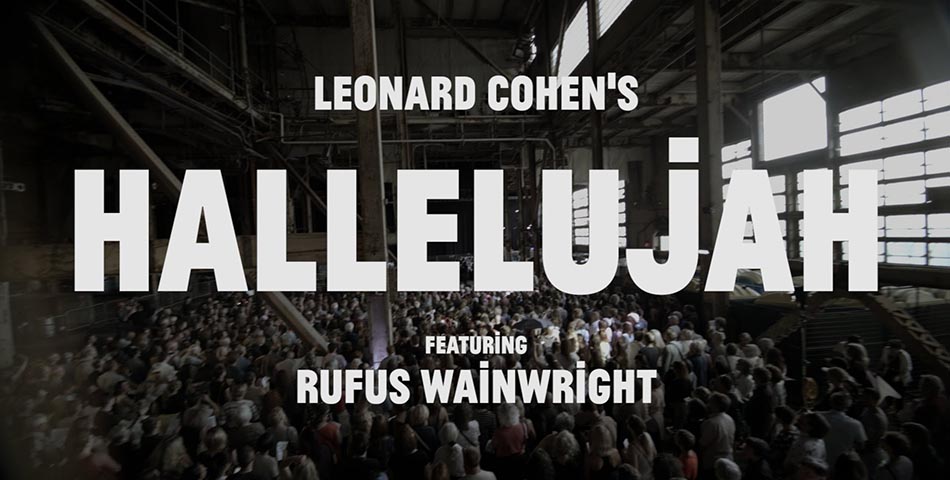 Rufus Wainwright canta Hallelujah con 1500 personas