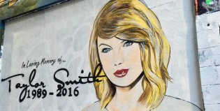 Un mural dio por muerta a Taylor Swift