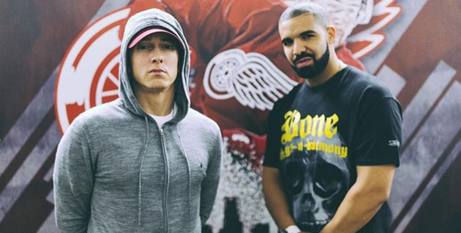 Drake invitó a Eminem a su show en Detroit