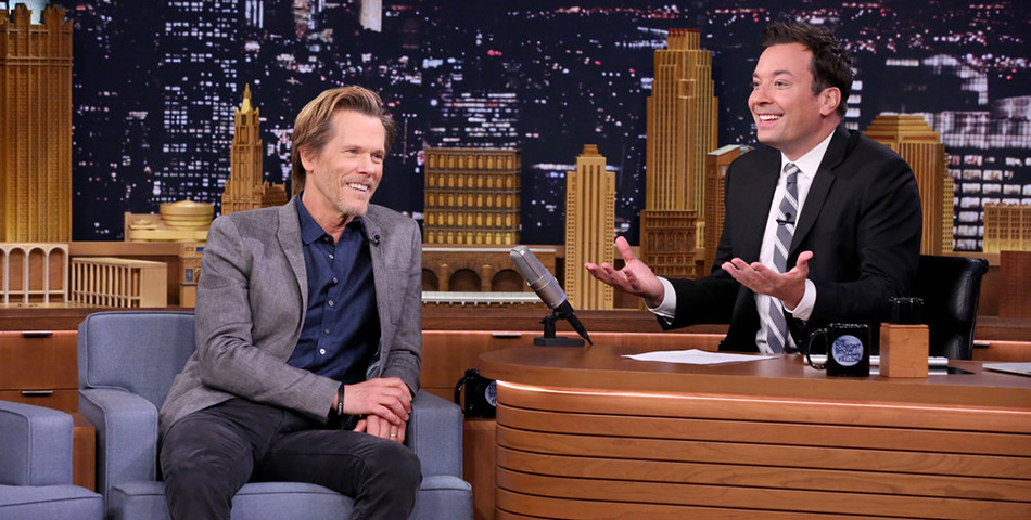 ¡La dupla Kevin Bacon y Jimmy Fallon la rompe en vivo!