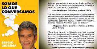 Ganate el libro Somos Lo Que Conversamos de Sergio Ledesma