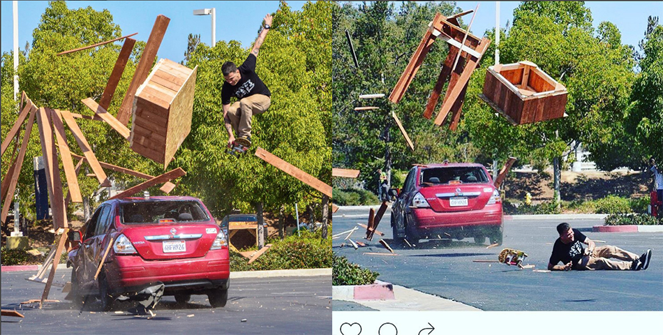 Impactante: Así se rompió la dos piernas Steve-O