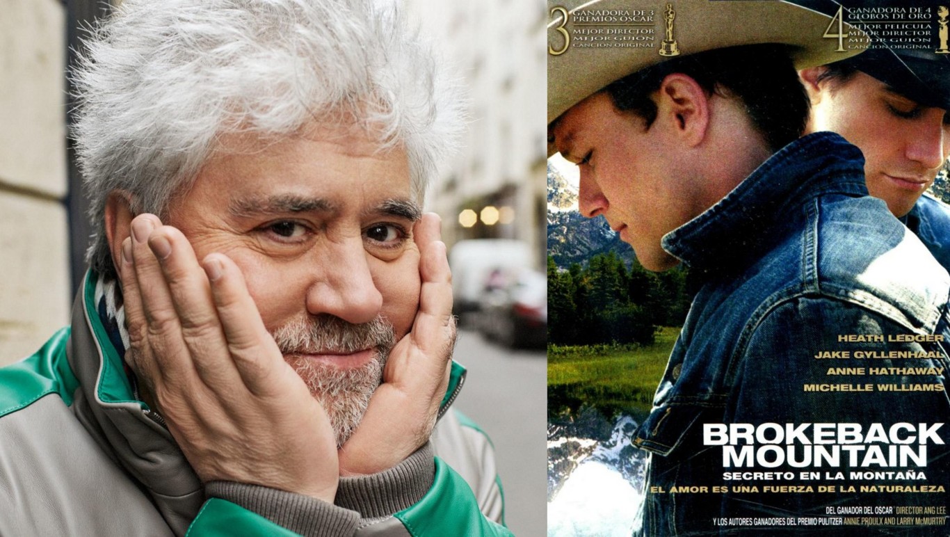 Almodóvar habría incluido más sexo en “Brokeback Mountain”