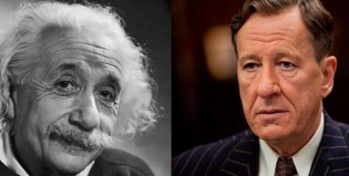 Geoffrey Rush será Albert Einstein en una serie de televisión