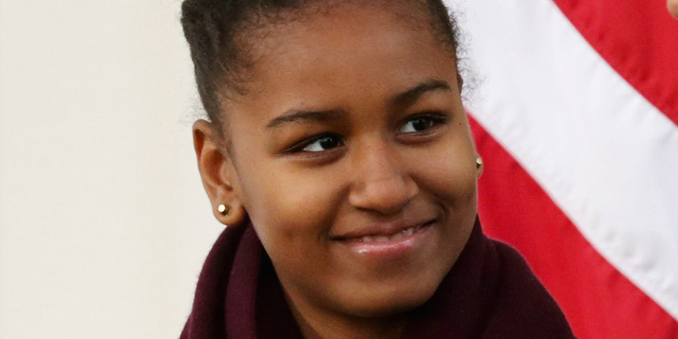 A los 15 años, la hija menor de Obama consiguió su primer trabajo